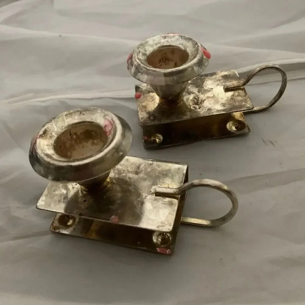 GIFTCO 1982 Metal Candle Stands